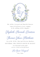Floral Monogram Front