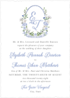 Floral Monogram (Shaped Cut) Front
