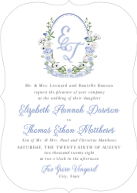 Floral Monogram (Shaped Cut) Front
