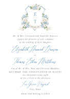 Blue Hydrangea Crest Front