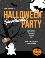 Spooktacular Ghost Front