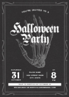 Skeleton Hand Front