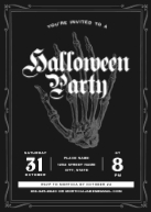 Skeleton Hand Front
