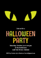Halloween Eyes Front