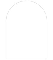 Blank Page (Arch Shaped Card) Back