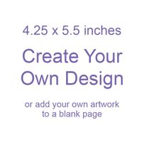 Blank Page (4.25 x 5.5 in.) Front