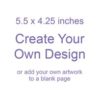 Blank Page (5.5 x 4.25 in.) Front