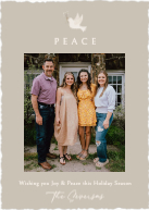 Peaceful Dove (Shaped Cut) Front