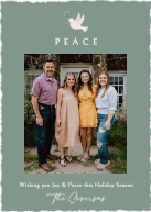Peaceful Dove (Shaped Cut) Front