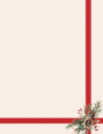 Pine and Ribbon Back