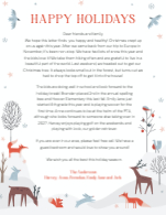 Winter Woodland Front