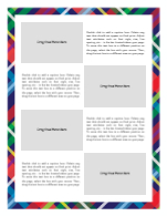 Cheerful Plaid Back