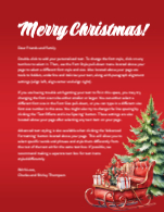 Classic Red Sleigh Front
