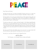 P E A C E Front