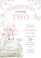 Somebunny is Two! Front