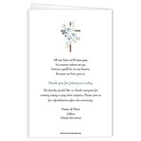 Floral Cross