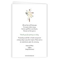 Floral Cross
