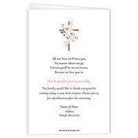 Floral Cross