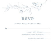 Spring Vines RSVP Front