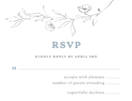 Spring Vines RSVP Front