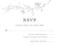 Spring Vines RSVP Front