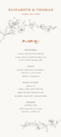 Spring Vines (Menu) Front