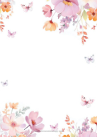 Blooms and Butterflies Back