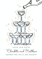Champagne Tower Front