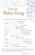 Name that Baby Song Front