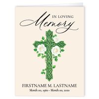Green Celtic Cross