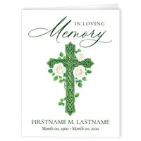 Green Celtic Cross