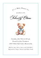 Sweet Teddy Bear Front