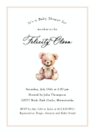 Sweet Teddy Bear Front