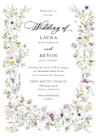 Wildflowers Floral Frame Front