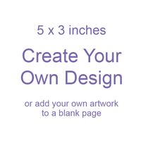 Blank Page (5 x 3 in.) Front