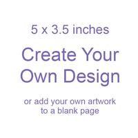 Blank Page (5 x 3 in.) Front