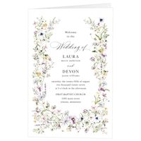 Wildflowers Floral Frame