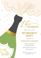 Champagne Celebration, Retirement Front