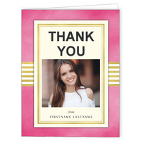 Foil Accents, Pink Texture Back | Front