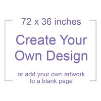 (72 x 36) Blank Page, Horizontal
