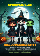 Spooky Costumes Front