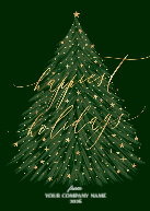 Sparkled Tree Front