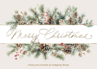Pine Greetings Front