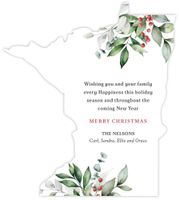 Merry Typography- Large (5.51 x 6.18) Back