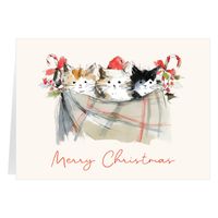Meowy Christmas Trio (7x5 Fold)