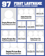 Name and Number Collage