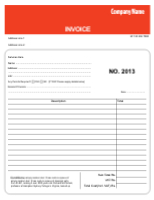 Basic Carbonless Form Front