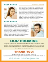 Bordered Script Adoption Letter Back