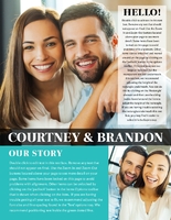 Bold Blocks Adoption Letter Front