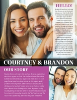 Bold Blocks Adoption Letter Front
